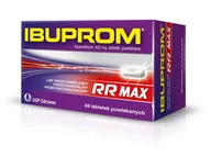 Przeziębienie i grypa - USP ZDROWIE Ibuprom RR 400 mg x 48 tabl powlekanych - miniaturka - grafika 1