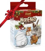 Karma dla gryzoni - VITAPOL - Kostka wapienna BAŁWANEK dla gryzoni - edycja świąteczna - miniaturka - grafika 1