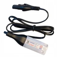 Latarki - Optimate Latarka Led Z Wskaźnikiem Naładowania Aku - miniaturka - grafika 1