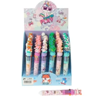 Adar Długopis wielokolorowy MIX (36szt) - Długopisy - miniaturka - grafika 1