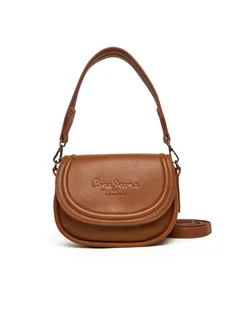 Pepe Jeans Torebka Crisha Code PL0300006 Brązowy - Torebki damskie - miniaturka - grafika 1