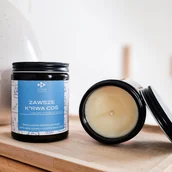 Świece - Świeca sojowa ZAWSZE K*RWA COŚ - świeca sojowa zapachowa - 180 ml - miniaturka - grafika 1