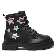 Buty dla dziewczynek - Kozaki Primigi 6975600 Czarny - miniaturka - grafika 1