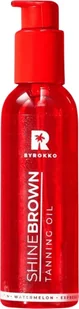 Byrokko Byrokko Shine Brown Watermelon Oil Olej Do Ekspresowego Opalania - Balsamy i kremy do opalania - miniaturka - grafika 1