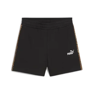 Damskie szorty Essentials 5" ze zwierzęcym nadrukiem PUMA Black - Spodnie sportowe damskie - miniaturka - grafika 1