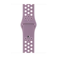 Akcesoria do smartwatchy - Apple Pasek sportowy Nike w kolorze fioletowym do koperty 38mm / 40mm / 41mm / 42mm - rozmiar S/M/L - miniaturka - grafika 1