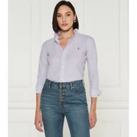 Koszule damskie - POLO RALPH LAUREN Koszula | Slim Fit - miniaturka - grafika 1
