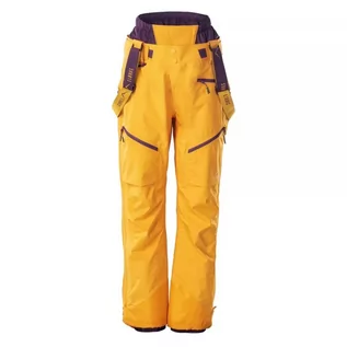 Spodnie narciarskie - Spodnie narciarskie Elbrus Svean W (kolor Żółty, rozmiar L) - grafika 1