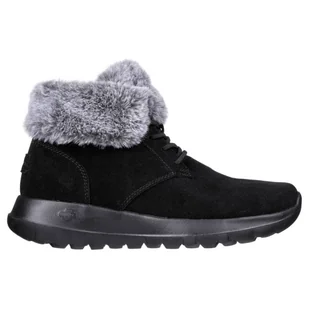 Buty Skechers On-the-GO Joy W 144042/BKGY czarne - Botki damskie - miniaturka - grafika 1