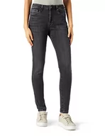 Spodnie damskie - Pepe Jeans Dżinsy damskie Regent, Czarny (Black Wiser Wash 000), 24W x 30L - miniaturka - grafika 1