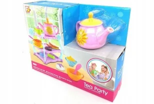 Askato, zabawka edukacyjna Zestaw herbaciany - Zabawy w naśladowanie dorosłych - miniaturka - grafika 1