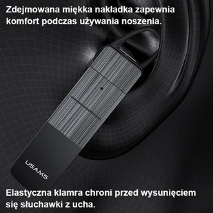 USAMS k BHUBT201 (USAMS-BT2) - Słuchawki - miniaturka - grafika 5