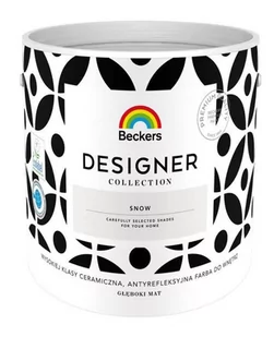 Beckers Farba wewnętrzna DESIGNER COLLECTION 2.5 l Snow - Farby wewnętrzne - miniaturka - grafika 1