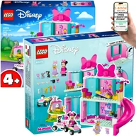 Klocki - Kreatywna Zabawa z Minnie i Zwierzakami LEGO® Disney (43274) Hotel, Zjeżdżalnia, Samochodzik i Urocze Figurki Zestaw Edukacyjny 4+ EBOOK-1 - miniaturka - grafika 1