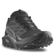 Buty sportowe damskie - Buty Salomon Sense Ride 5 Gore-Tex L47147600 Black/Magnet/Black - miniaturka - grafika 1