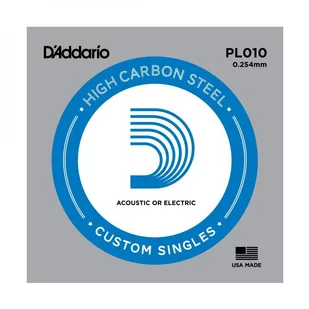 D'addario PL010 struna akust./elektr. - Struny gitarowe  - miniaturka - grafika 1