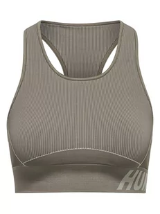 Hummel Top sportowy "TE Christel Seamless" w kolorze oliwkowym - Koszulki sportowe damskie - miniaturka - grafika 1
