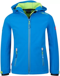 Kurtki i płaszcze dla dziewczynek - Trollkids Trollfjord Kurtka Dzieci, medium blue/green 164 2021 Kurtki Softshell 161-106-164 - grafika 1