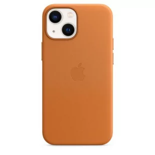 Apple Skórzane etui iPhone 13 mini złocisty brąz - Etui i futerały do telefonów - miniaturka - grafika 2