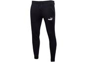 Spodnie męskie - Puma  Spodnie Męskie Dresowe Bawełniane Ess Slim Pants Fl Black 586748 01 Xxl - miniaturka - grafika 1