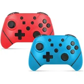 Kontrolery gier na PC - Kontroler HYPERKIN NuChamp Niebieski/Czerwony (2 szt.) - miniaturka - grafika 1