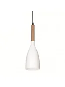 Lampy sufitowe - Ideal Lux MANHATTAN 110745 SP1 BIANCO lampa wisząca - miniaturka - grafika 1
