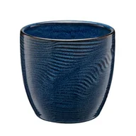 Donice - Osłonka ceramiczna OLIMPIA 17 cm 28577 granat - miniaturka - grafika 1