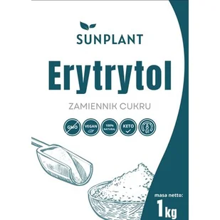 Erytrytol SUNPLANT 0 kcal (1000 g) - Cukier i słodziki - miniaturka - grafika 1