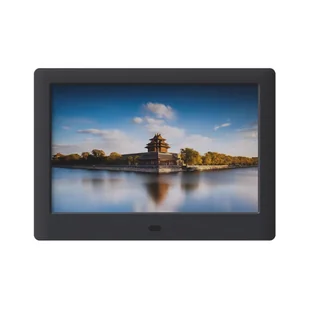 Braun DigiFrame 81 Slim cyfrowa ramka na zdjęcia Czarny 20,3 cm (8") - Ramki cyfrowe do zdjęć - miniaturka - grafika 1