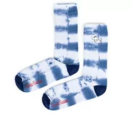 Skarpetki męskie - Moomintroll Tie Dye Men's Moomin Socks skarpety męskie, biały/niebieski., 40-45 EU - miniaturka - grafika 1