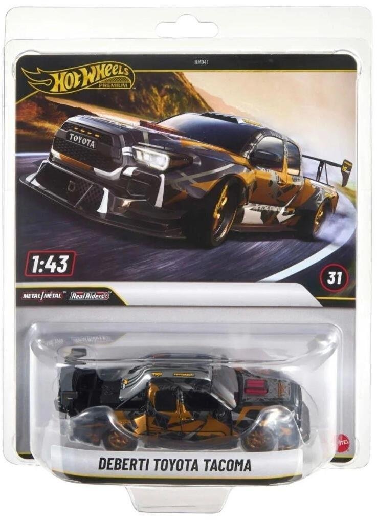 Mattel Hot Wheels Premium Cars Deberti Toyota Tacoma