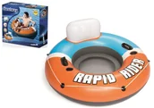 Materace dmuchane i koła do pływania - Bestway Materac Fotel Rapid Rider 135cm 43116 - miniaturka - grafika 1