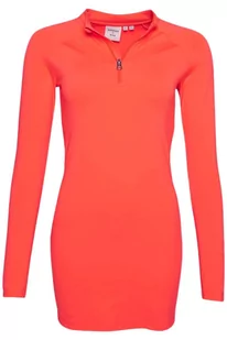 Sukienka damska Superdry Code SL Bodycon dopasowana neonowa-M - Sukienki - miniaturka - grafika 1