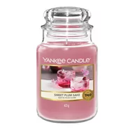 Świece - Yankee Candle Sweet Plum Sake Słoik duży 623g | 1632335E - miniaturka - grafika 1