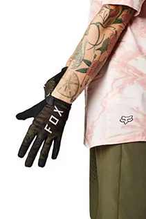 Rękawiczki - Fox Damskie rękawiczki Ranger żelowe oliwkowo-zielone M - grafika 1