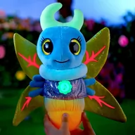 Figurki dla dzieci - Maskotka Głowies Świecąca + Dżwięk Robaczek Świętojański - miniaturka - grafika 1