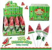 Gumy do żucia, lizaki, dropsy - Lizaki arbuzy żelowe Watermelon Lollipop Jelly Candy  40 sztuk 800g - miniaturka - grafika 1