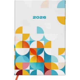 Kalendarz 2026 książkowy A5 grasso - Kalendarze - miniaturka - grafika 1