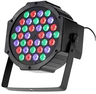 Oświetlenie i efekty wizualne - Tempo di saldi Reflektor RGB 36 W z 36 diodami LED, czujnik dyskoteki, czujnik dźwięku, kolorowe światło, STROBO36 - miniaturka - grafika 1