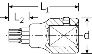Nasadka 3/4" XZN M18 STAHLWILLE - Klucze i nasadki - miniaturka - grafika 2