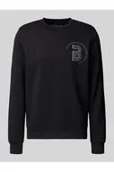 Bluzy męskie - Bluza z detalem z logo model FLORIAN - Blend - miniaturka - grafika 1