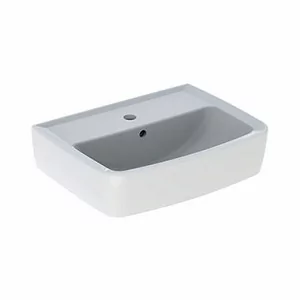 KOŁO K91945000 REKORD Umywalka kompaktowa 45 cm, prostokątna, z przelewem, z otworem - Umywalki - miniaturka - grafika 1