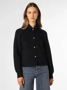 Tommy Hilfiger Kurtka damska Kobiety Wełna niebieski jednolity, 42 - Kurtki damskie - miniaturka - grafika 1