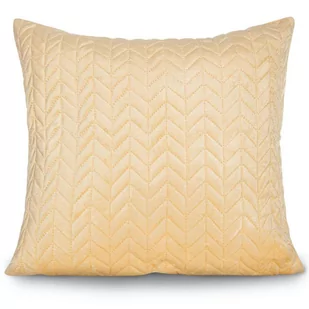 Poszewka 45 x 45 Dekoracyjna Velvet Moxie Beż - Poszewki na poduszki - miniaturka - grafika 1