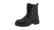 Botki damskie - TOM TAILOR Damskie botki 6390160009, czarny, 43 EU - miniaturka - grafika 1