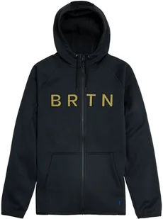 bluza męska BURTON CROWN WEATHERPROOF FZ True Black - Bluzy męskie - miniaturka - grafika 1