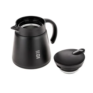 Hario Server Insulated Stainless Steel V60-03 Czarny 800ml 6092-uniw - Dzbanki i imbryki - miniaturka - grafika 3