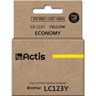 Tusze zamienniki - Actis KB-123Y zamiennik Brother LC123Y - miniaturka - grafika 1