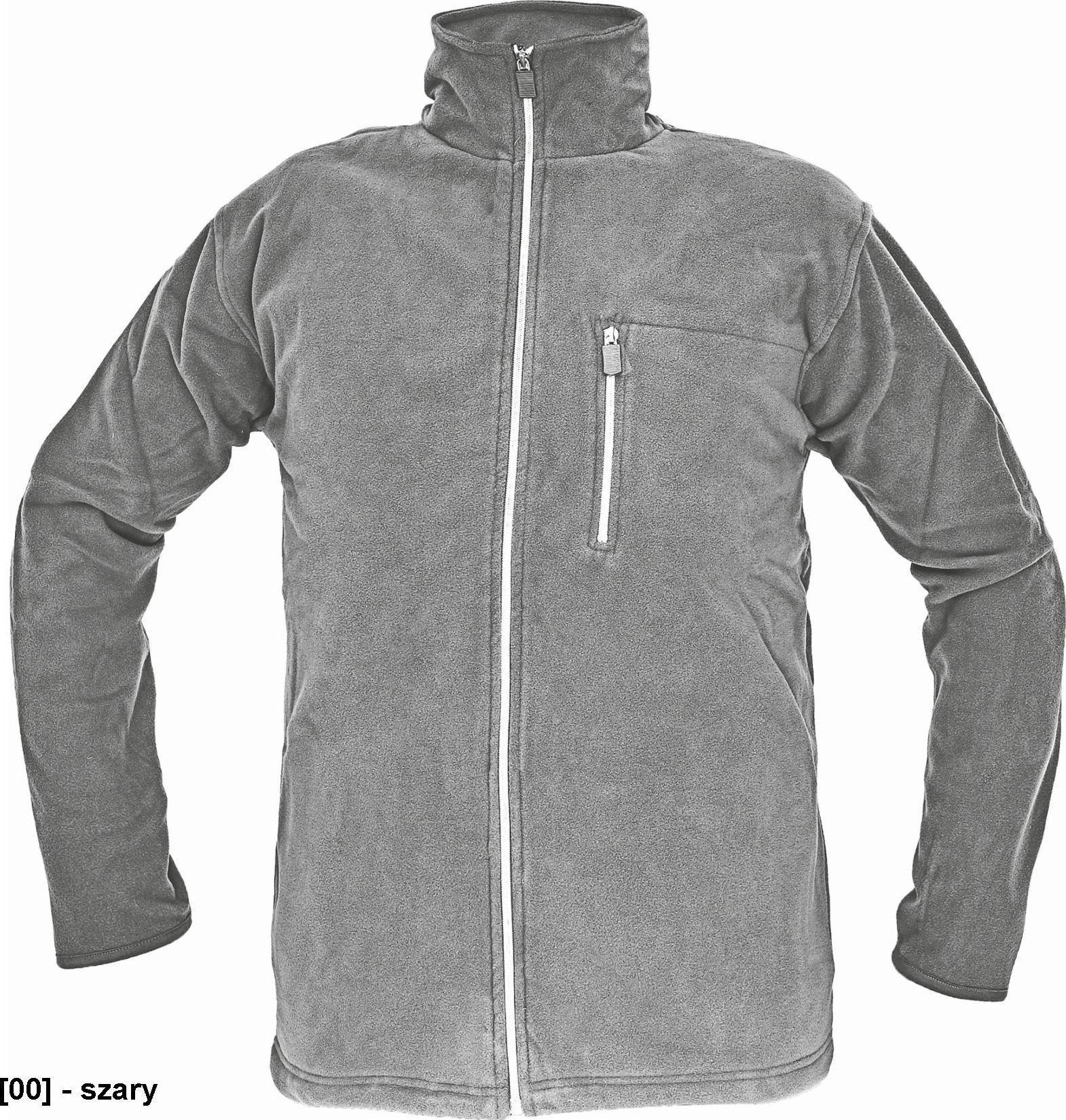 CERVA KARELA polar unisex - szary XS