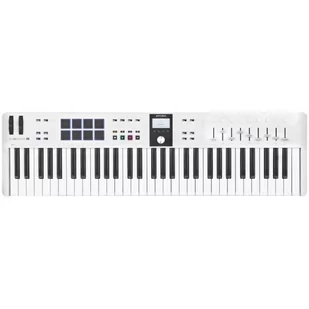 Arturia KeyLab Essential 61 mk3 White - Inne akcesoria muzyczne - miniaturka - grafika 1